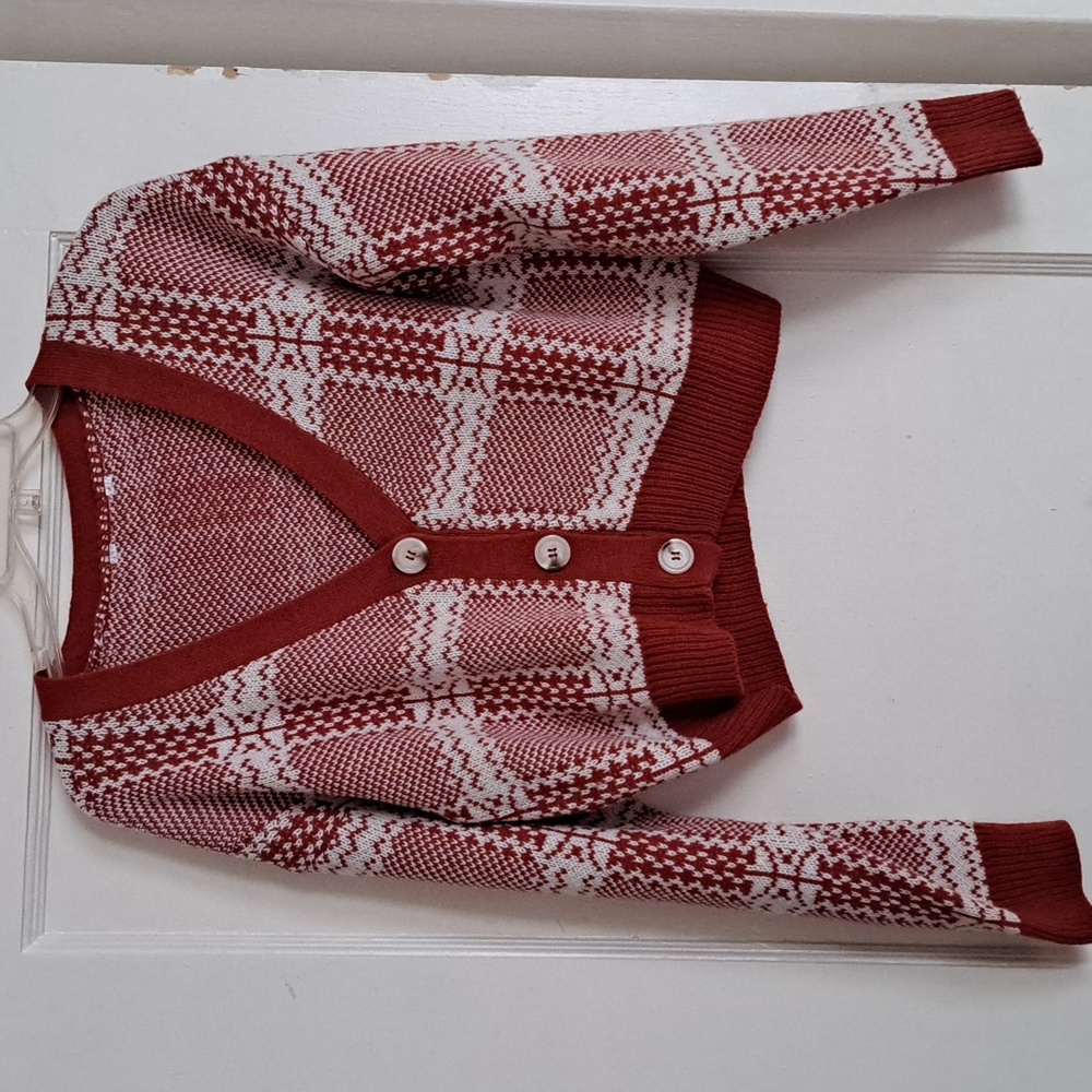 Button up sweater